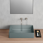Ceramic Countertop Washbasin GSI Kube 942911-945311 | Edilceramdesign