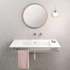 Ceramic Countertop/Wallmounted Washbasin GSI Pura 8844111 | Edilceramdesign