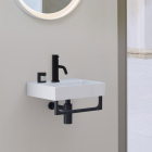 Wall-mounted / Recessed Ceramic Washbasin GSI Nubes 9684111 | Edilceramdesign