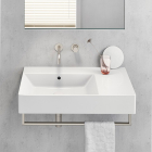 Ceramic Countertop/Wallmounted Washbasin GSI Kube 9456111 | Edilceramdesign