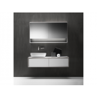 Falper Shape Evo #A3 cabinet 2 drawers, integrated top and countertop sink 123 cm | Edilceramdesign