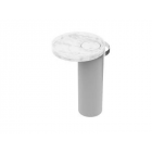 Falper Eccentric WN7 freestanding marble and wood washbasin | Edilceramdesign