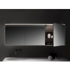 Falper Shape Evo DZW 80 wooden storage mirror | Edilceramdesign