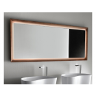 Falper ViaVeneto DXT 60 wood-framed mirror H75 | Edilceramdesign
