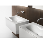 Falper ViaVeneto #DGV cabinet 1 drawer and integrated glossy glass sink top 80 cm | Edilceramdesign