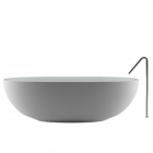 Boffi Fisher Island QAFISX02 freestanding bathtub in Cristalplant | Edilceram Design