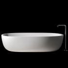 Boffi Iceland QAIISR01 freestanding bathtub in Cristalplant | Edilceramdesign