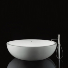 Boffi Tevere QAVISP01 round Corian bathtub | Edilceram Design