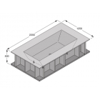 Boffi SWIM C QAWGIF01 bathtub with open compartments free standing | Edilceramdesign