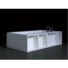 Boffi SWIM C QAWGNF01 bathtub with open compartments free standing | Edilceramdesign