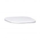 Flat Slow-moving toilet seat cover Rak One ONSC00004/N | Edilceramdesign