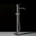 Boffi Liquid RESL17 Floor-mounted bathtub mixer with hand shower, spout and diverter | Edilceramdesign