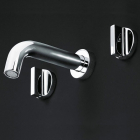 Boffi Liquid RGSL03 three-hole mixer for bidet overtop | Edilceramdesign