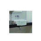 Suspended washbasins Flaminia ROLL semi-recessed washbasin RL44S | Edilceramdesign