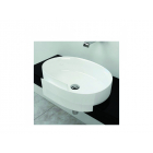 Suspended washbasins Flaminia ROLL semi-recessed washbasin RL56S | Edilceramdesign