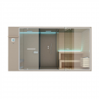 Hammam + Shower + Tub + Sauna Hafro Ethos SET70107 | Edilceramdesign