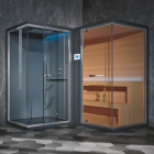 Hammam + Shower + Sauna Hafro Ethos L SEL40011 | Edilceramdesign