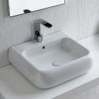 Ceramica Cielo Shui SHLS54 countertop or wall-hung washbasin | Edilceramdesign