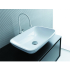 Mastella Design ILKOS rectangular countertop washbasin SM60 | Edilceramdesign
