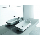 Mastella Design PILK rectangular countertop washbasin SM70 | Edilceramdesign