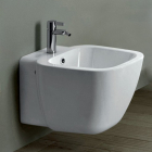 Rimless Suspended Bidet with Attachment Rak One EL08AWHA | Edilceramdesign