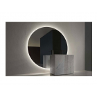 Antonio Lupi CIRCUS SUNRISE CIRCUS180W wall mirror with Led lighting | Edilceramdesign