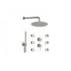 Daniel Tokyo Steel SSTX616ZP7820 shower set | Edilceramdesign