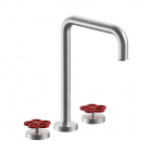 3-Hole Washbasin Unit Fantini AW/PIPE T407W | Edilceramdesign