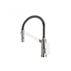 Daniel Tiara TA233 single lever above-top sink mixer with spring and hand shower | Edilceramdesign