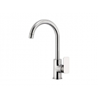 Daniel Tiara TA618 single lever above-top sink mixer | Edilceram Design