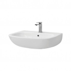 Suspended pedestal washbasin 65x51 cm Artceram Ten TEL001- White | Edilceramdesign