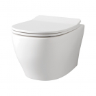 Rimless wall-mounted toilet Artceram Ten 4.0 TEV006- White Matt | Edilceramdesign