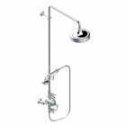 THG Paris 1900 G25-64TRD wall-mounted thermostatic shower mixer with hand shower | Edilceramdesign