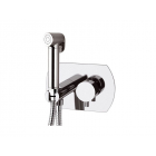 Daniel Tokyo Chrome TK6424DC wall mounted bathtub shower mixer with shut off hand shower | Edilceramdesign