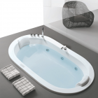Built-in Whirlpool Bathtub Hafro Oasy 2OAA1N8 | Edilceramdesign
