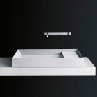 Boffi A45 WRAQAE01 wall-hung washbasin in Cristalplant | Edilceram Design