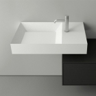 Boffi A45 Compact WRAQAE02 wall-hung washbasin in Cristalplant | Edilceram Design