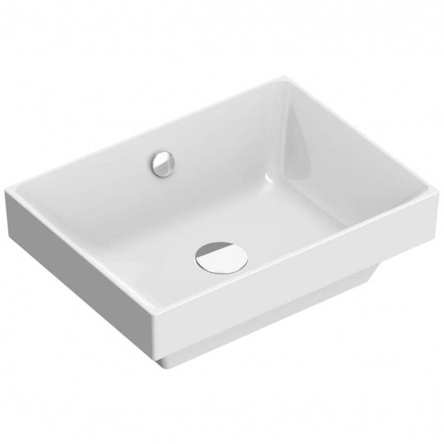 Semi-recessed Washbasin Catalano Zero 50 15037VEN00 in Ceramic | Edilceramdesign