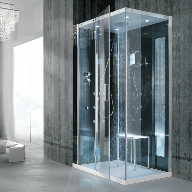 Multifunction Shower Enclosure Hafro Tempo 1TPA1S2 | Edilceramdesign