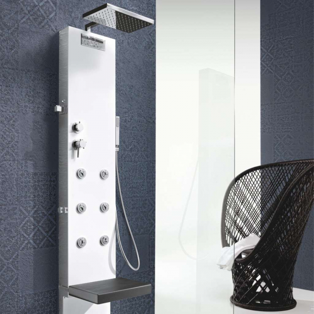 Hafro Geromin Rigenera 200 4RIA2N0 Wall-mounted Shower Columns | Edilceramdesign