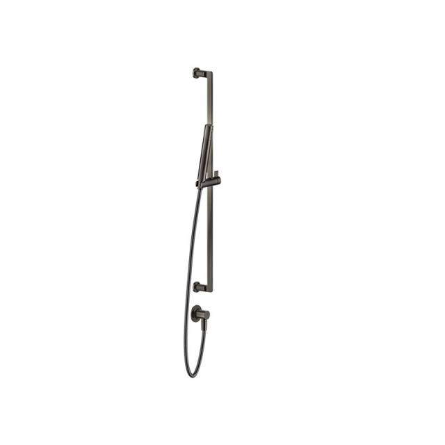 Gessi Inciso Shower 58142 wall-mounted sliding rail with hand shower water connection and hose | Edilceram Design