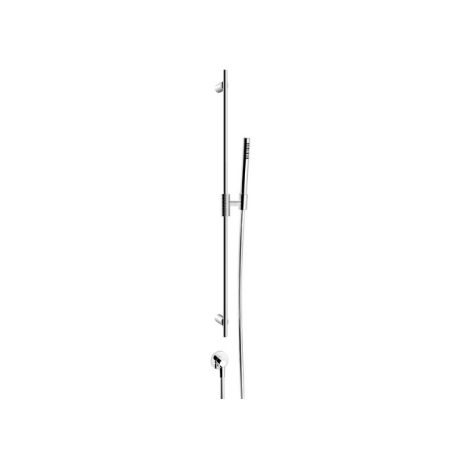 Gessi Anello 63482 wall-mounted sliding rod with hand shower | Edilceram Design