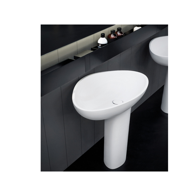 Agape Drop ACER1099MZ Floor Standing Washbasin in Cristalplant | Edilceramdesign