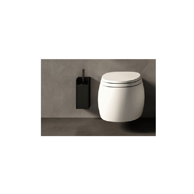 Agape Mach 2 AMC20941SP wall-mounted toilet brush holder | Edilceramdesign