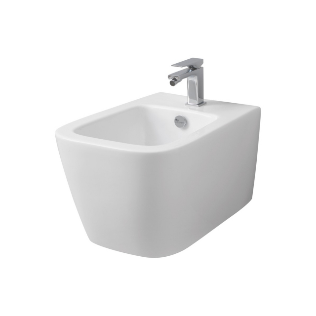 Wall-mounted bidet Artceram A16 ASB00- White- Single-hole | Edilceram Design