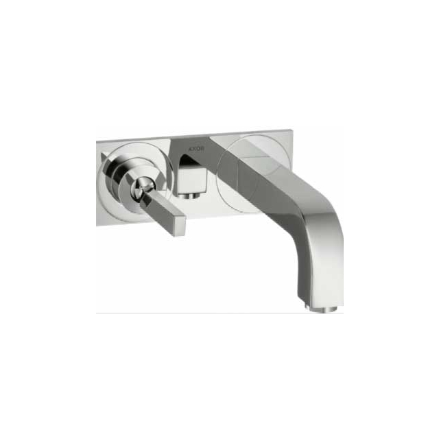 Axor Citterio 39112000 + 13623180 Wall-mounted basin mixer + concealed part | Edilceramdesign