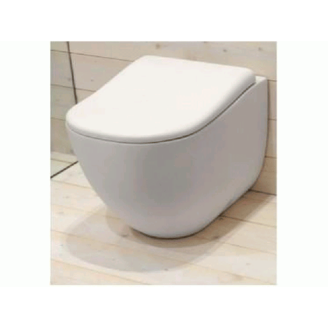 Ceramica Cielo Fluid CPVFLTF frictioned thermoset toilet seat cover | Edilceramdesign