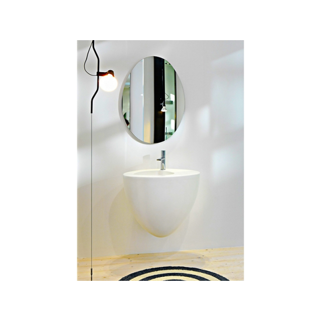 Ceramica Cielo Le Giare LGLS70 wall-hung ceramic washbasin | Edilceramdesign