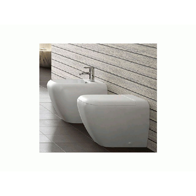 Ceramica Cielo Shui SHVA+SHBI floor-standing toilet and bidet | Edilceramdesign