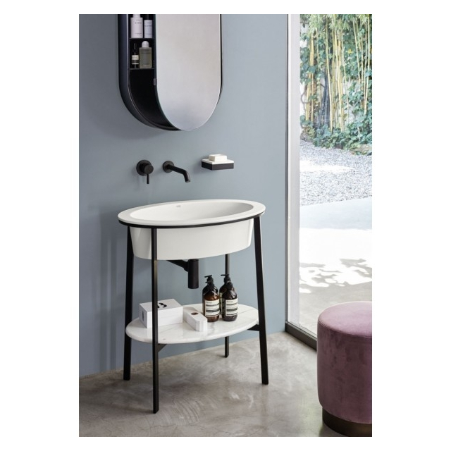 Ceramica Cielo I Catini CALAO bathroom cabinet with oval basin | Edilceramdesign